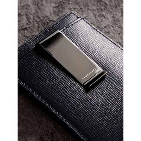 burberry men's wallet card holder|Burberry wallet with money clip.